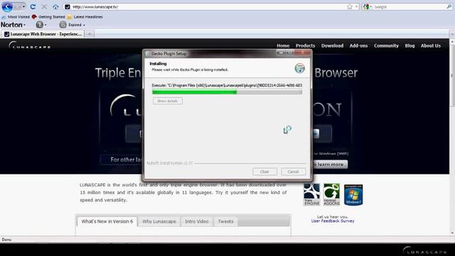 How to Install Lunascape.avi смотреть онлайн
