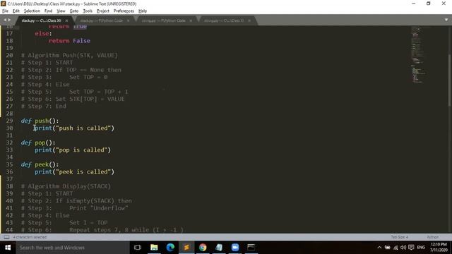 Data Structure Using Python | Stack Using Python - Part 1 смотреть онлайн