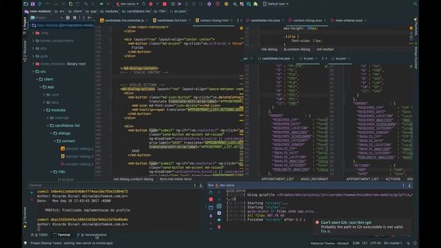 Erro Can't start Git: //usr/bin/git no Jetbrains WebStorm e Android StudioScreenFlow смотреть онлайн