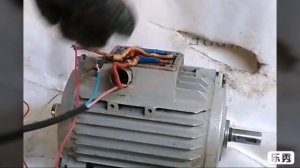 Реверс для трехфазного электродвигателя , простое подключение