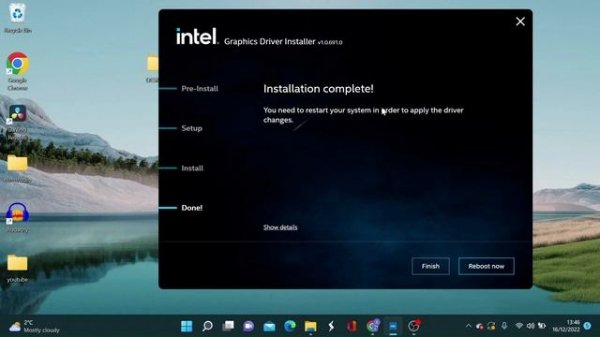 davinci resolve Error. how to update intel graphics drivers.