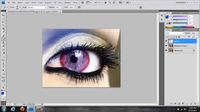 Cotton Candy Eye - Photoshop Tricks смотреть онлайн