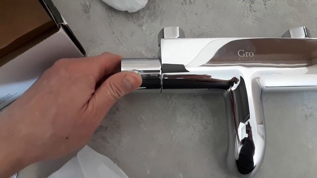 Gro Welle термостатический смеситель смотреть онлайн