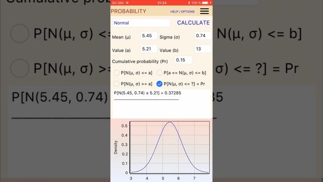 StatSuite iOS (iPhone, iPad). English. Probability calculations смотреть онлайн