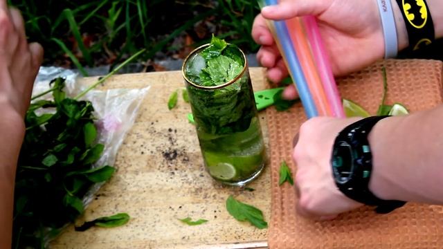 КАК сделать МОХИТО за 5 минут (очень вкусное и освежающее) смотреть онлайн