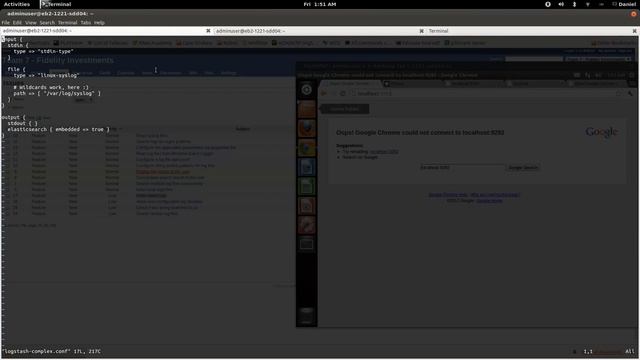 Basic Logstash Demo смотреть онлайн