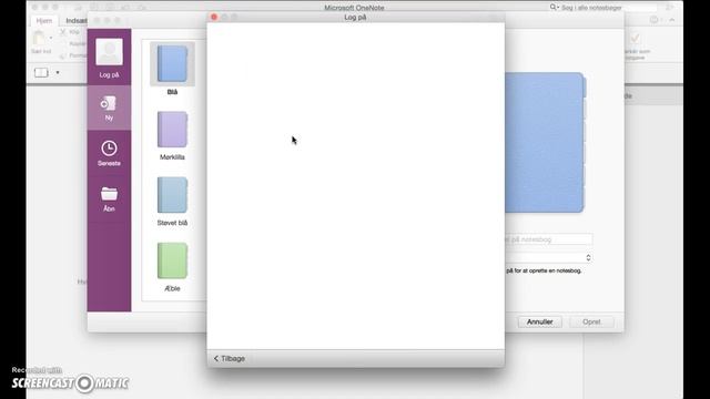 Opsætning af OneNote på Mac смотреть онлайн