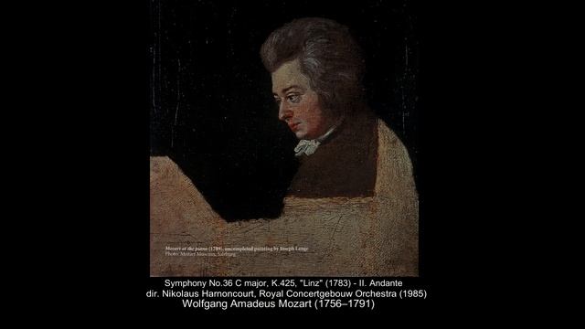 W.A. Mozart - Symphony No.36 in C major, K.425 'Linz' (dir. Nikolaus Harnoncourt, 1985) смотреть онлайн