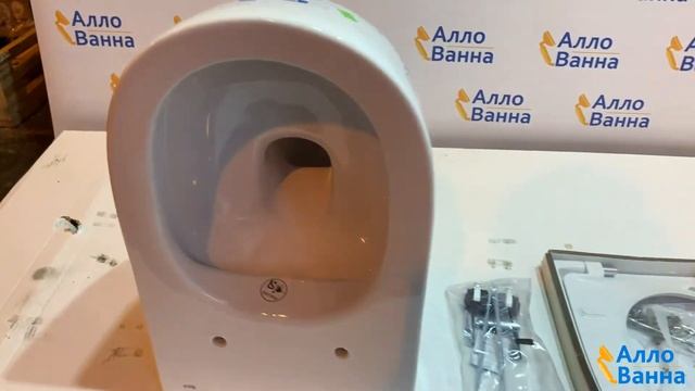 Аллованна. Обзор подвесного унитаза Roca Meridian 734624L000 смотреть онлайн