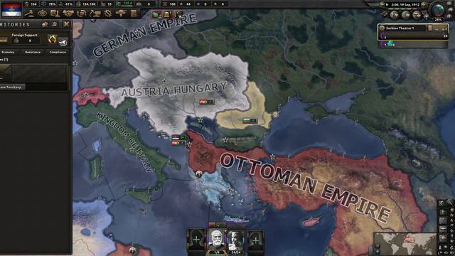 HOI4 Great War Redux: Serbian Balkan Empire 1 смотреть онлайн