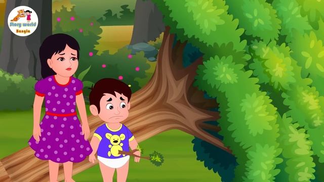 পেটে আম গাছ | Bangla Cartoon | Bangla Stories  | Story World Bangla