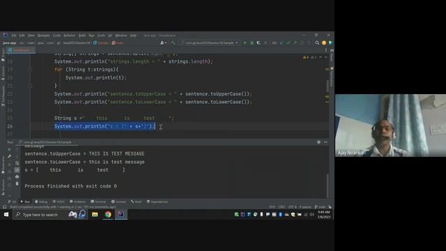 2023 Java Training Session 18 | Word Count | Get all words| Nested for loop | Print triangle shape смотреть онлайн