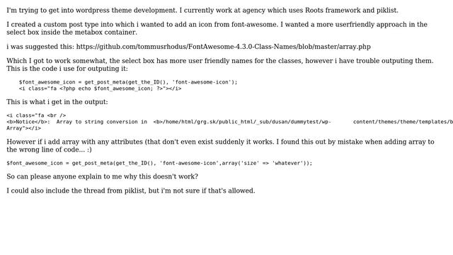 Wordpress: Using piklist meta box, strange behavior (2 Solutions!!) смотреть онлайн