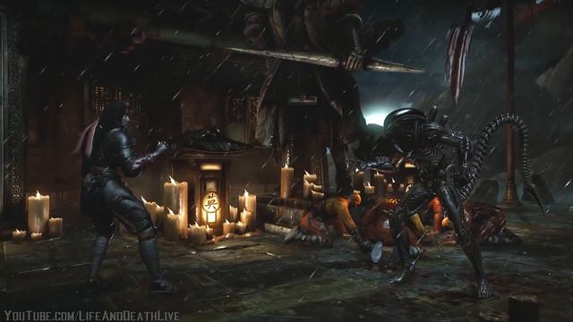 Mortal Kombat XL - Alien X Ray Move "Survival" on All Characters / Fighters (1080p 60FPS) смотреть онлайн