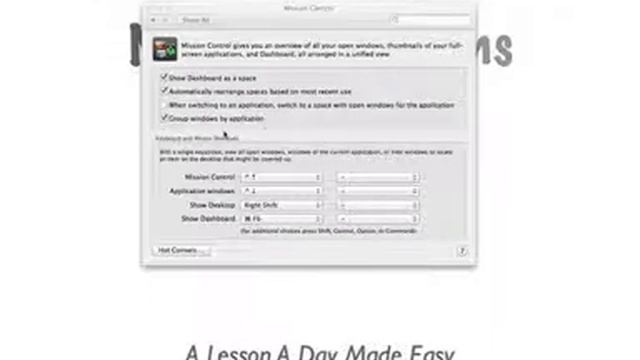 Macbook Lessons #6 Mission Control