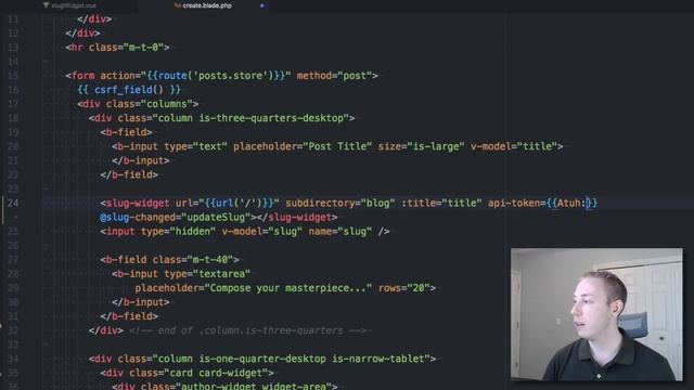 API Call to Ensure Unique URL (Ep 24) - Build an Advanced Blog/CMS смотреть онлайн