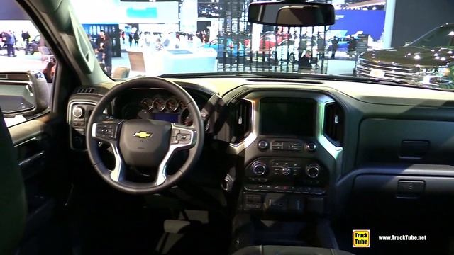 2019 Chevrolet Silverado Z71 LTZ - Exterior and Interior Walkaround - 2019 Detroit Auto Show смотреть онлайн