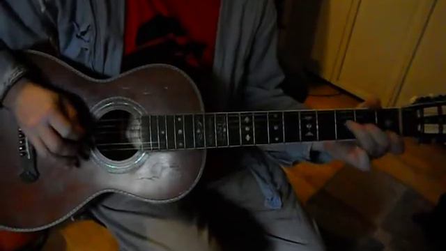 Washburn R-318 SKK Parlor Acoustic Guitar. Only 250 made. смотреть онлайн