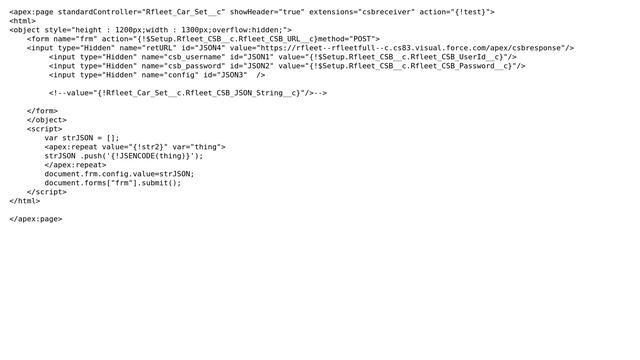 After posting JSON to external System, I need to return back to salesforce /apex/response page... смотреть онлайн