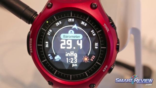 CES 2016 | Casio WSD-F10 Outdoor Smart Watch | Google Android Wear | FR100 Camera смотреть онлайн
