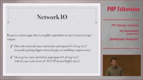 Bottleneck Analysis - Ilia Alshanetsky | IPC14
