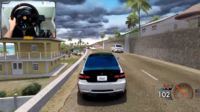 Assetto Corsa : High traffic Drive in island BMW M3 E92 смотреть онлайн