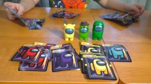 among us распаковка обзор игрушек амонг ас