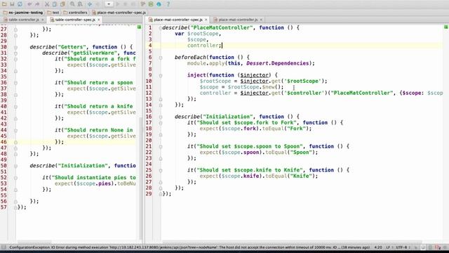 14) Angular/Jasmine, Inherited Controller Testing смотреть онлайн