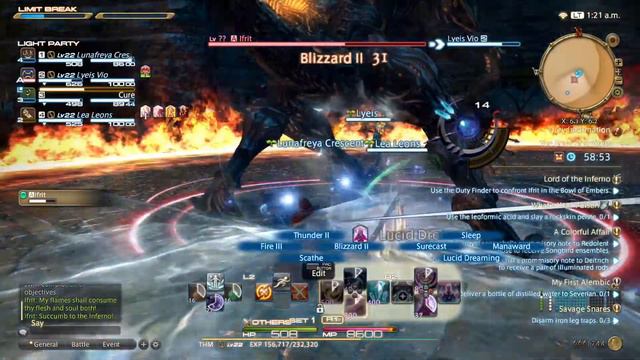 FINAL FANTASY XIV Trial of Ifrit смотреть онлайн