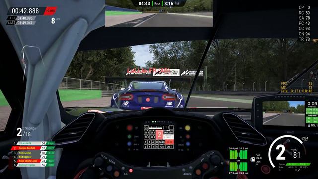 Assetto Corsa Competizione.. Some more epic racing! смотреть онлайн