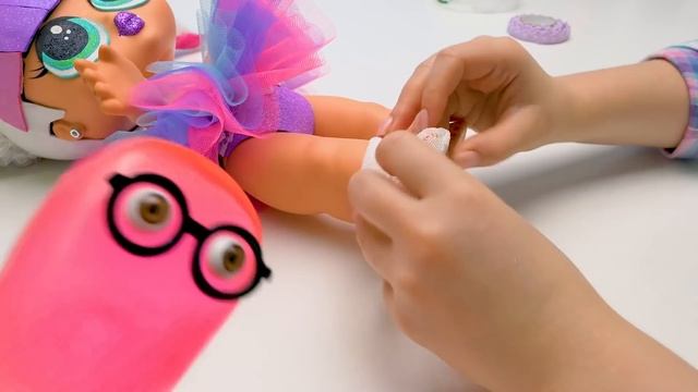 Огромная кукла Единорог LOL: Поделка без шитья