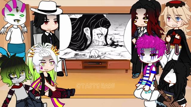 || Uppermoons + Muzan react to Nezuko Kamado|| Manga Spoiler || Part-1/? смотреть онлайн