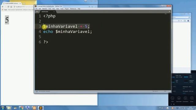 PHP - Aula 3 / Variáveis смотреть онлайн