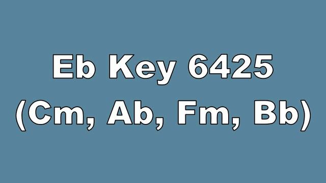 Eb Key 6425 Cm, Ab, Fm, Bb смотреть онлайн