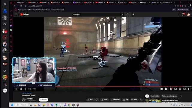 MoistCr1tikal REACTS To REMEMBER HALO By Crowbcat смотреть онлайн
