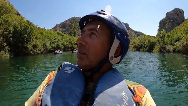 Rafting по водопадам на надувных каяках Река Zrmanja смотреть онлайн