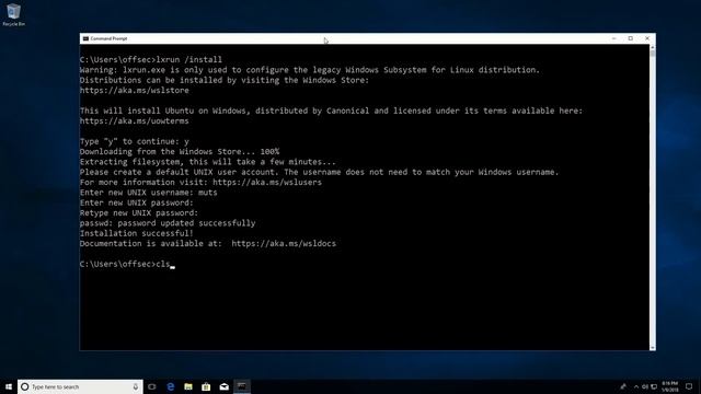 The Kali Linux on Windows 10 via Windows Subsystem for Linux смотреть онлайн