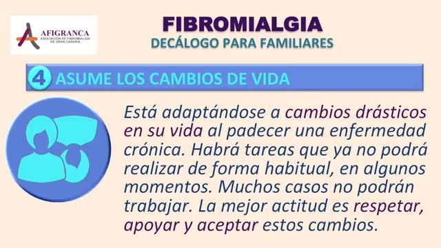 FIBROMIALGIA DECÁLOGO PARA FAMILIARES смотреть онлайн