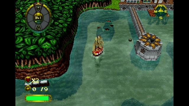 Shipwreckers * Gameplay [PS1] ( FRAMEMEISTER ) смотреть онлайн