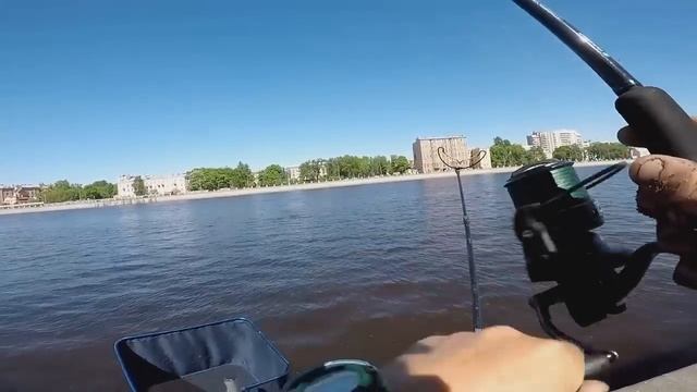 Рыбалка с продукцией ФЛАГМАН . Большая Невка. Весна 2018 . смотреть онлайн