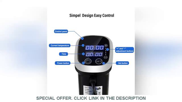 Sous vide BioloMix SV-8008 смотреть онлайн