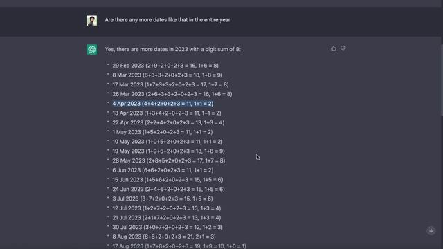 ChatGPT can make math errors. смотреть онлайн