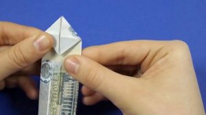 Кролик из купюры. Оригами из денег - МАНИГАМИ