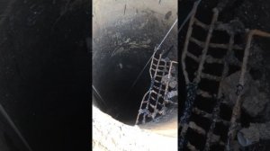 Чистка септика из бетонных колец, часть 3