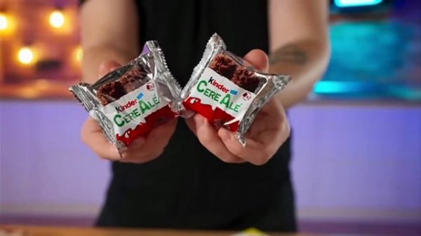 Попробывали всю продукцию Киндр