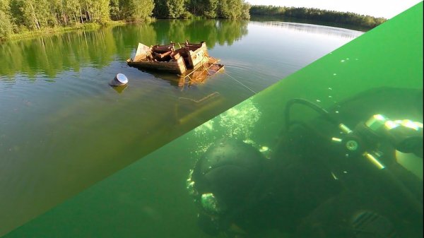 Дзержинский "Титаник" 400 тонн на глубине 10 метров 2 серия/The Dzerzhinsky Titanic. 400 tons part 2