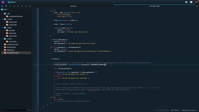 7. Crypter son Mot de Passe en PHP avec ARGON2ID смотреть онлайн