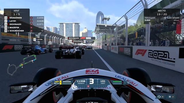 ФОРМУЛА-НАСКАР МОД В F1 2021 смотреть онлайн