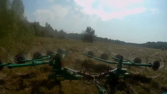 Грабли ворошилки колесно пальцевые ГКП 6,3, 10 колес, смотреть онлайн