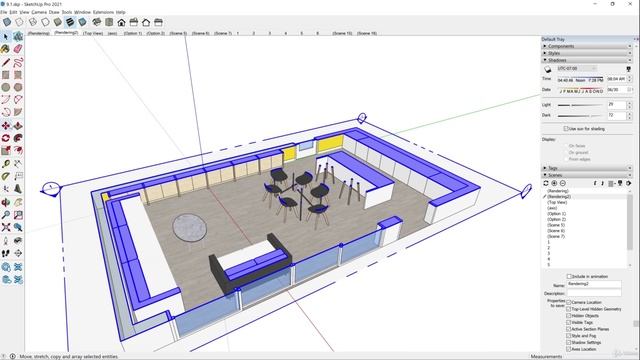 63. Creating Rendering Views And A Plan View